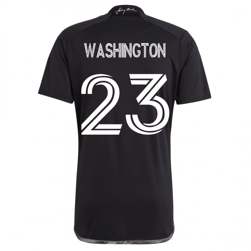 Niño Camiseta Taylor Washington #23 Negro 2ª Equipación 2023/24 La Camisa Argentina