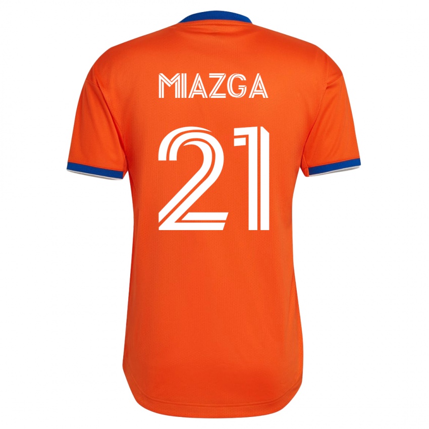 Niño Camiseta Matt Miazga #21 Blanco 2ª Equipación 2023/24 La Camisa Argentina