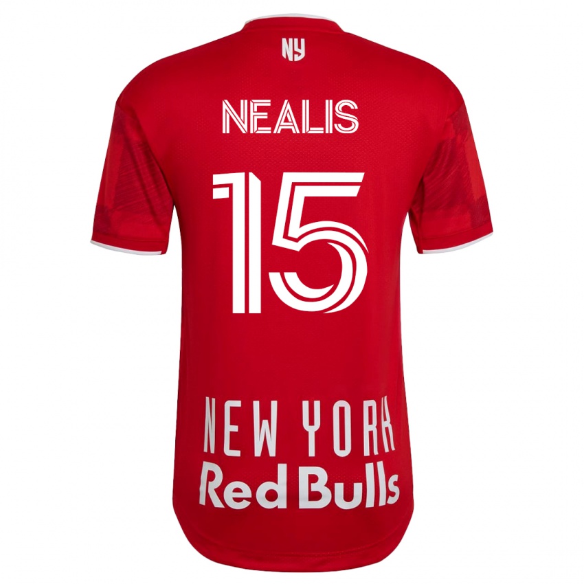 Niño Camiseta Sean Nealis #15 Beige-Dorado 2ª Equipación 2023/24 La Camisa Argentina