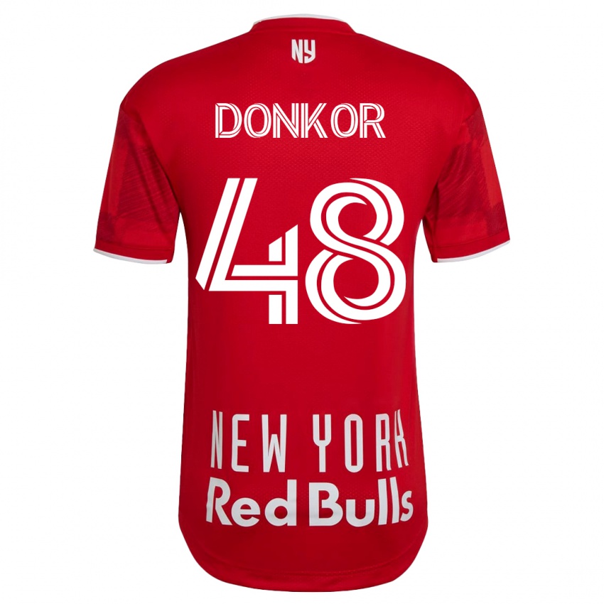 Niño Camiseta Ronald Donkor #48 Beige-Dorado 2ª Equipación 2023/24 La Camisa Argentina