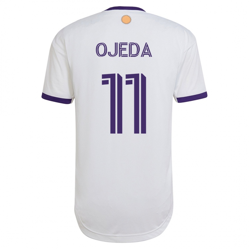 Niño Camiseta Martín Ojeda #11 Blanco 2ª Equipación 2023/24 La Camisa Argentina