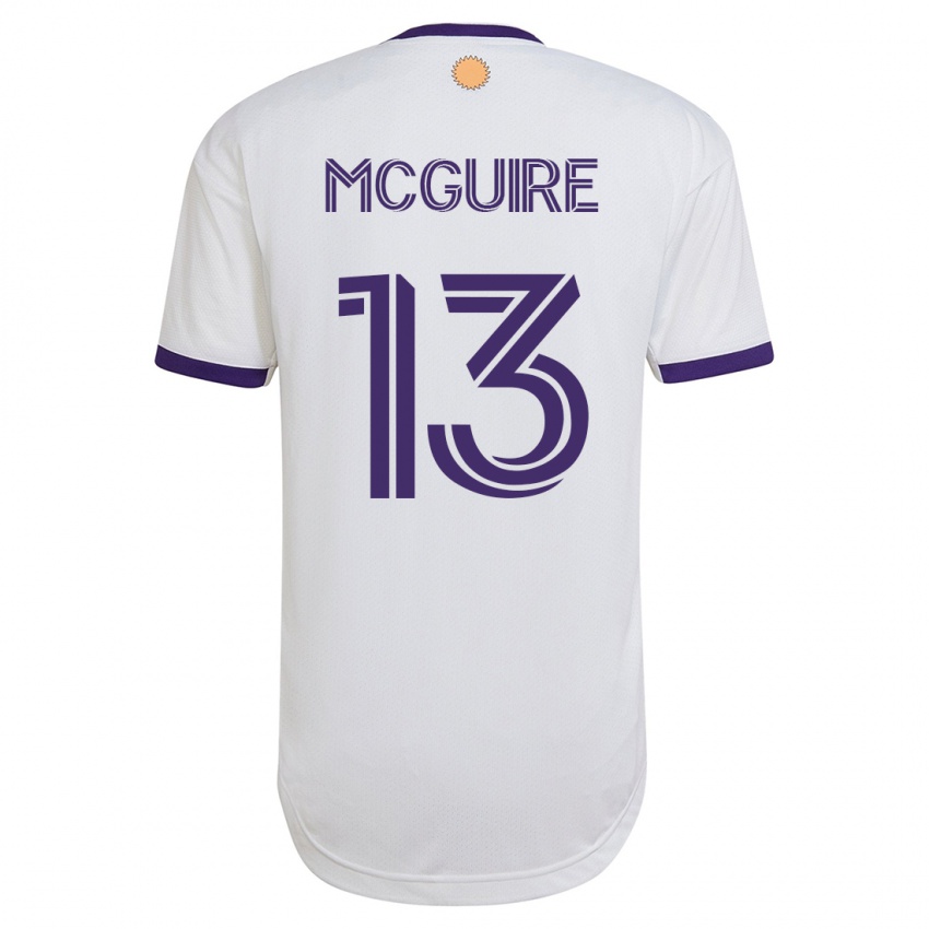 Niño Camiseta Duncan Mcguire #13 Blanco 2ª Equipación 2023/24 La Camisa Argentina