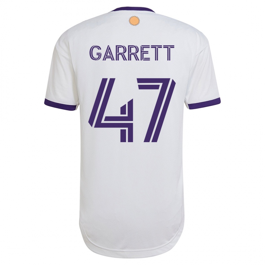 Niño Camiseta Ian Garrett #47 Blanco 2ª Equipación 2023/24 La Camisa Argentina