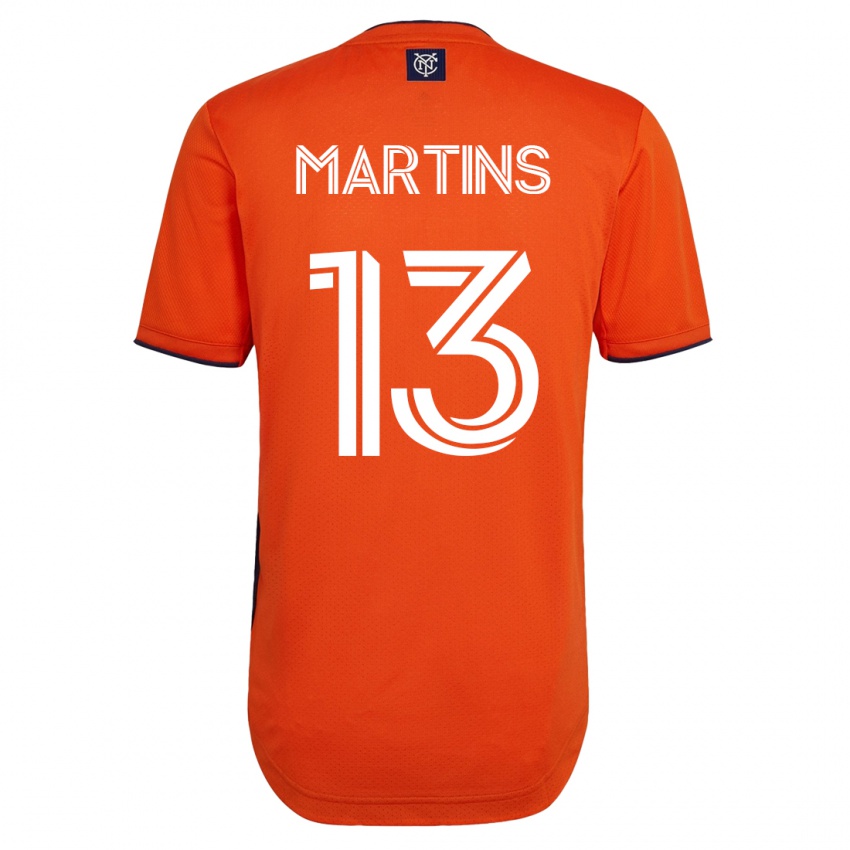 Niño Camiseta Thiago Martins #13 Negro 2ª Equipación 2023/24 La Camisa Argentina
