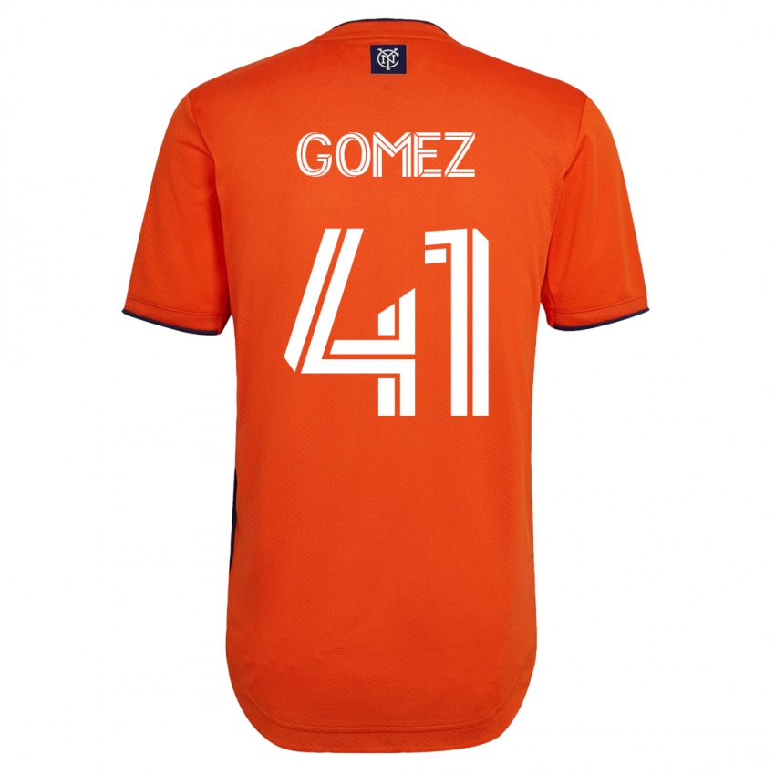 Niño Camiseta Julián Gómez #41 Negro 2ª Equipación 2023/24 La Camisa Argentina