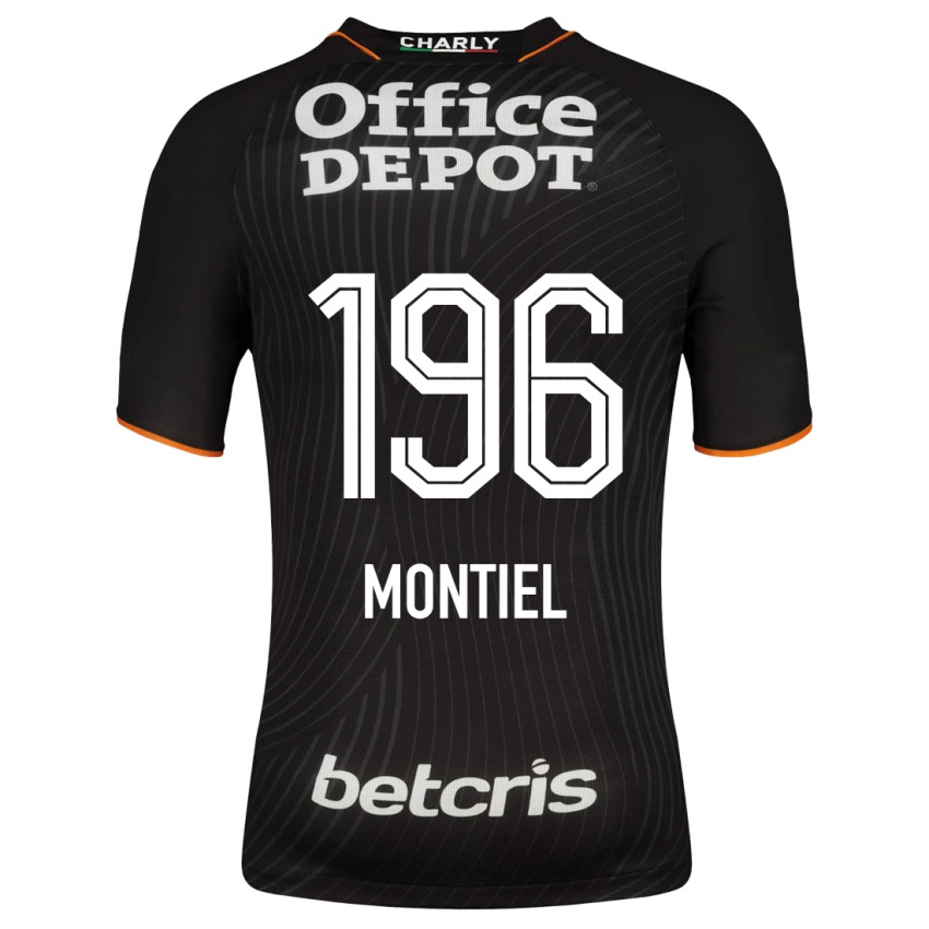 Niño Camiseta Elías Montiel #196 Negro 2ª Equipación 2023/24 La Camisa Argentina