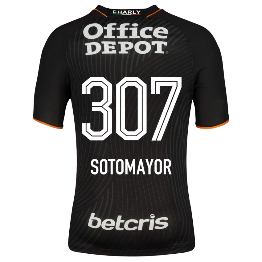 Niño Camiseta Jacob Sotomayor #307 Negro 2ª Equipación 2023/24 La Camisa Argentina