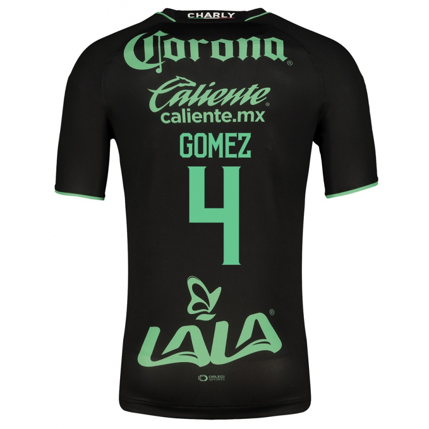 Niño Camiseta Alejandro Gómez #4 Negro 2ª Equipación 2023/24 La Camisa Argentina