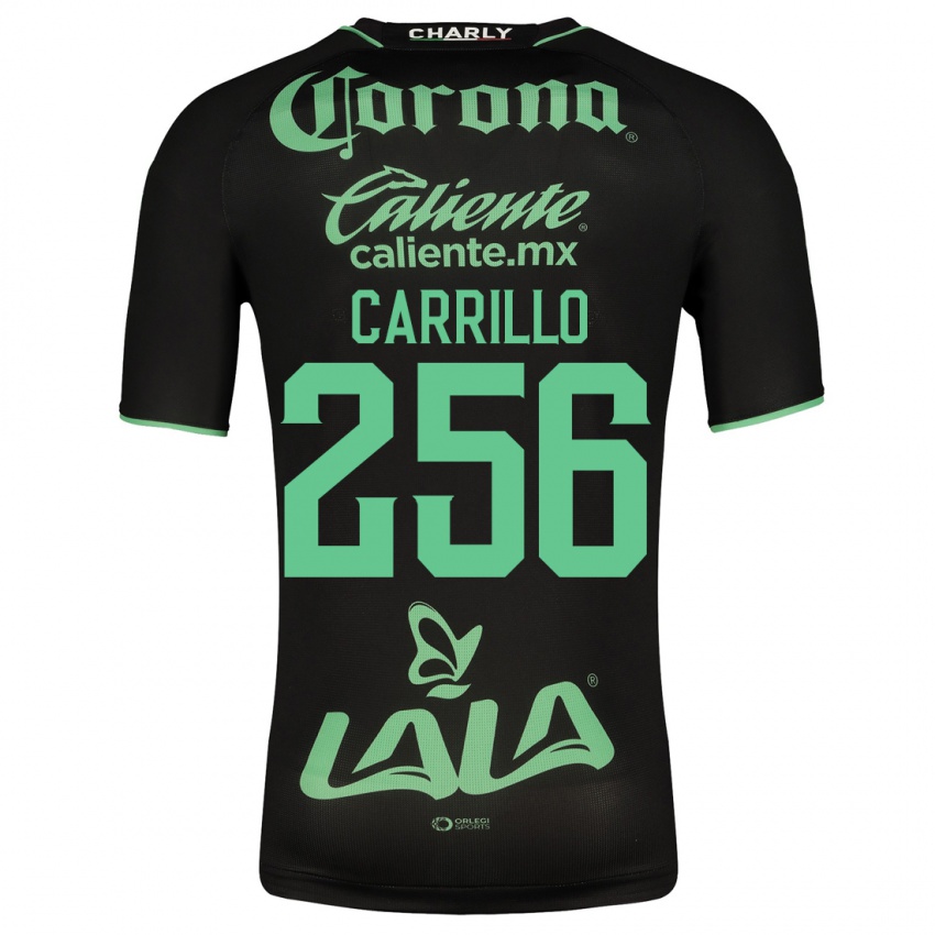 Niño Camiseta Stéphano Carrillo #256 Negro 2ª Equipación 2023/24 La Camisa Argentina