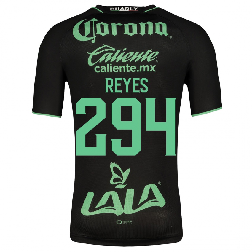 Niño Camiseta Máximo Reyes #294 Negro 2ª Equipación 2023/24 La Camisa Argentina