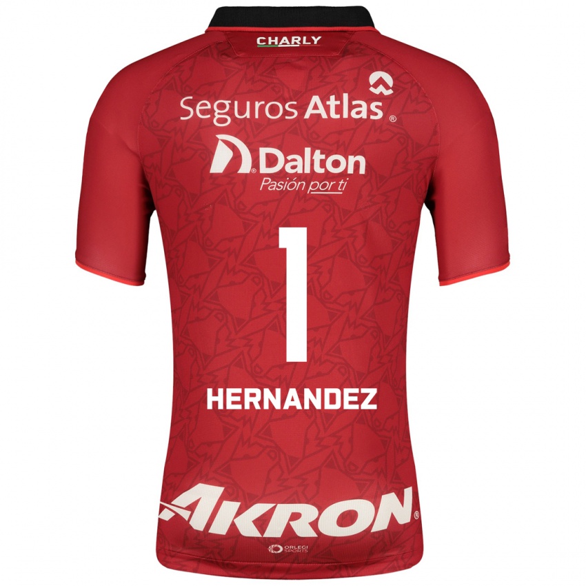 Niño Camiseta José Hernández #1 Rojo 2ª Equipación 2023/24 La Camisa Argentina
