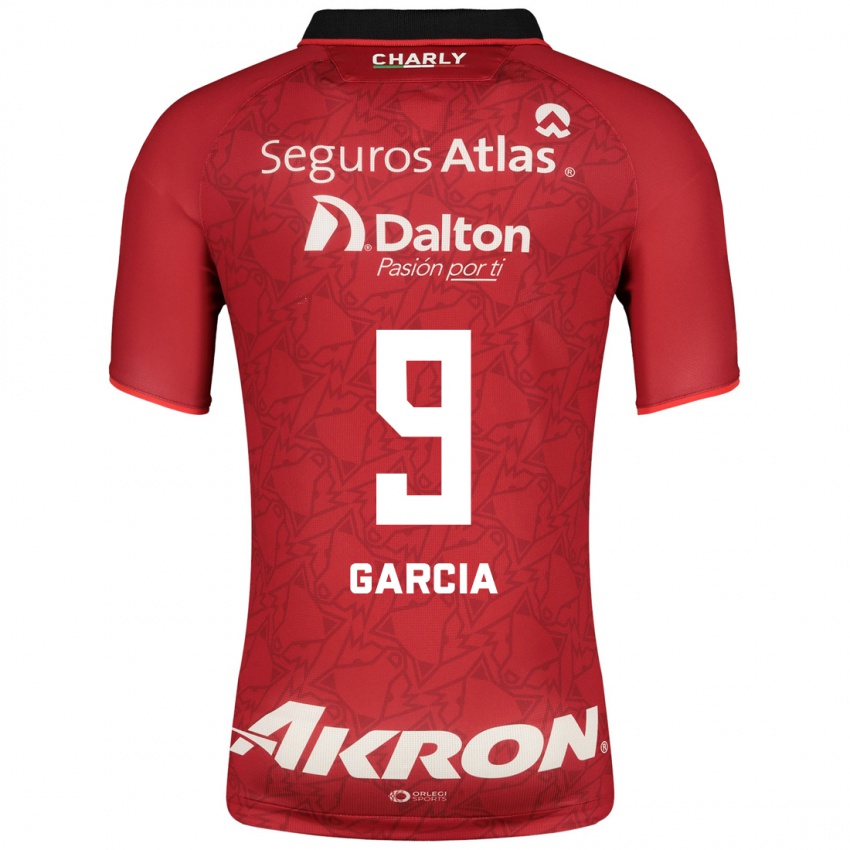 Niño Camiseta Marcia García #9 Rojo 2ª Equipación 2023/24 La Camisa Argentina