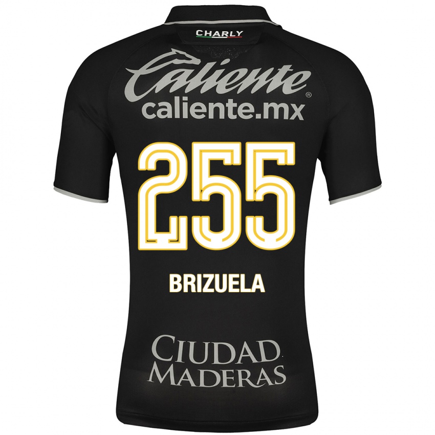 Niño Camiseta Juan Brizuela #255 Negro 2ª Equipación 2023/24 La Camisa Argentina