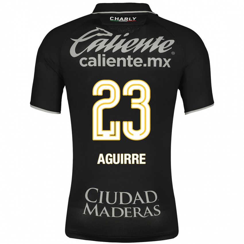 Niño Camiseta Zoe Aguirre #23 Negro 2ª Equipación 2023/24 La Camisa Argentina