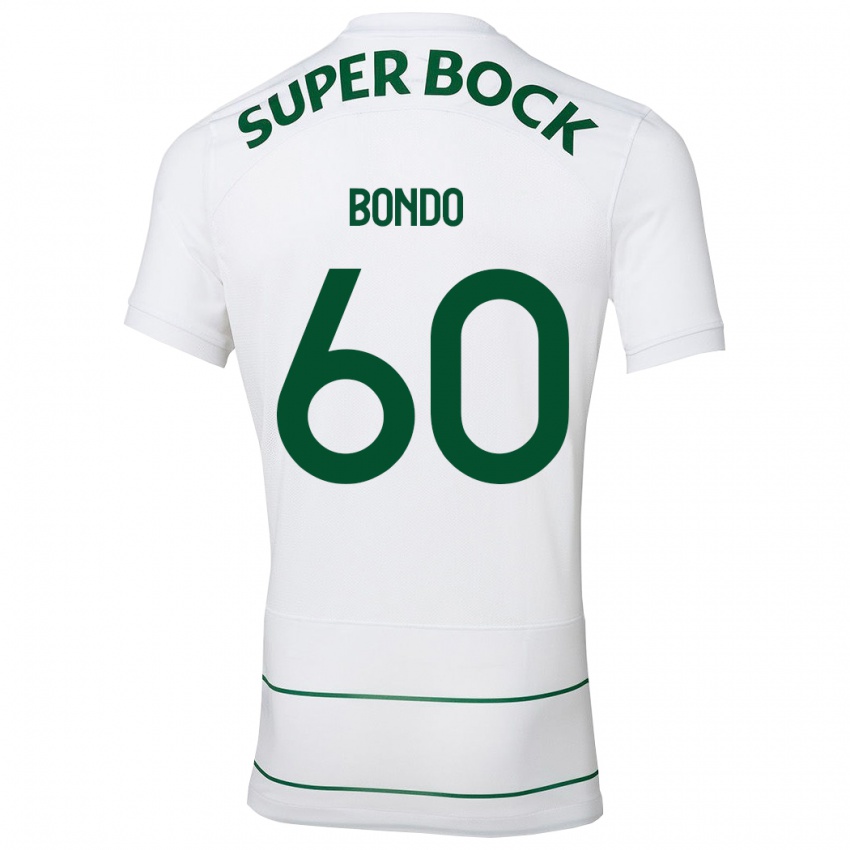 Niño Camiseta Pedro Bondo #60 Blanco 2ª Equipación 2023/24 La Camisa Argentina