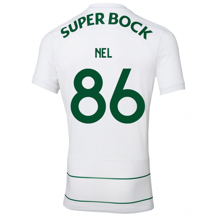 Niño Camiseta Rafael Nel #86 Blanco 2ª Equipación 2023/24 La Camisa Argentina