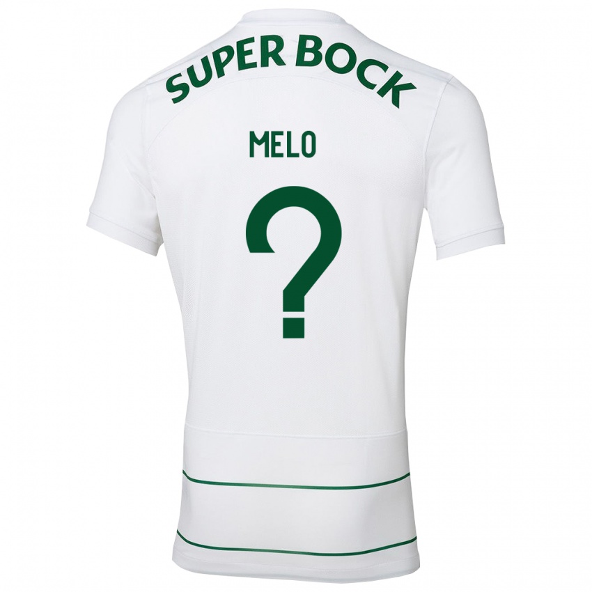 Niño Camiseta Gabriel Melo #0 Blanco 2ª Equipación 2023/24 La Camisa Argentina