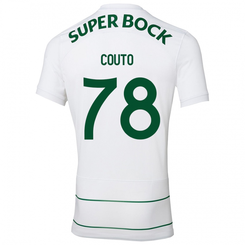 Niño Camiseta Mauro Couto #78 Blanco 2ª Equipación 2023/24 La Camisa Argentina