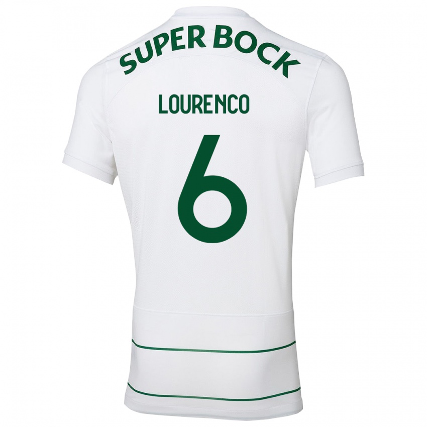 Niño Camiseta Bruna Lourenço Urbano Costa #6 Blanco 2ª Equipación 2023/24 La Camisa Argentina