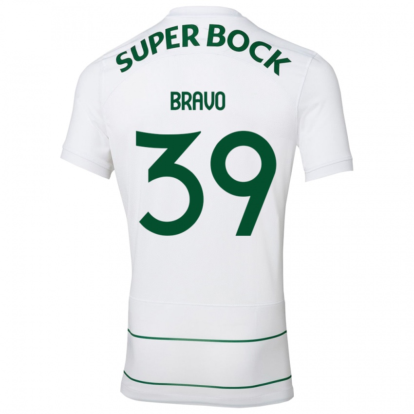 Niño Camiseta Bravo #39 Blanco 2ª Equipación 2023/24 La Camisa Argentina