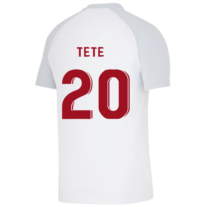 Niño Camiseta Tete #20 Blanco 2ª Equipación 2023/24 La Camisa Argentina
