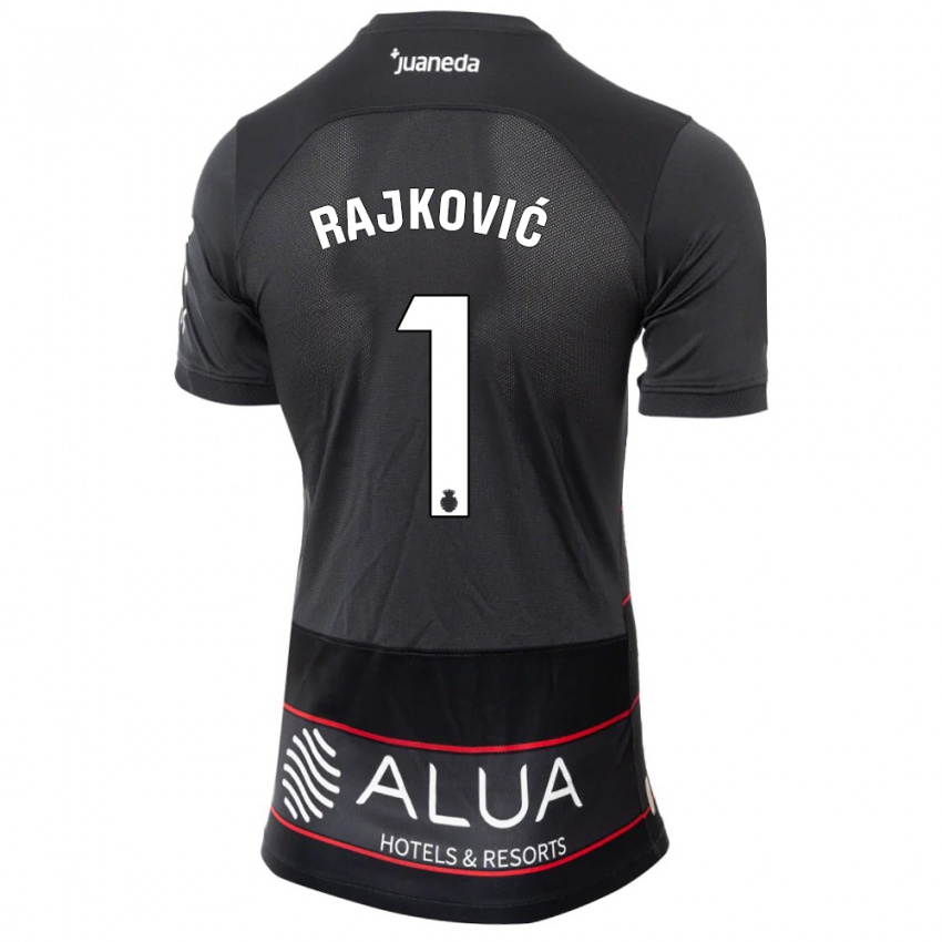 Niño Camiseta Predrag Rajkovic #1 Negro 2ª Equipación 2023/24 La Camisa Argentina
