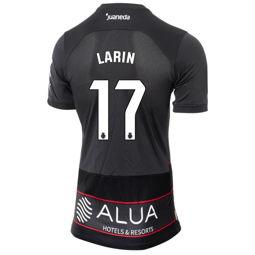 Niño Camiseta Cyle Larin #17 Negro 2ª Equipación 2023/24 La Camisa Argentina