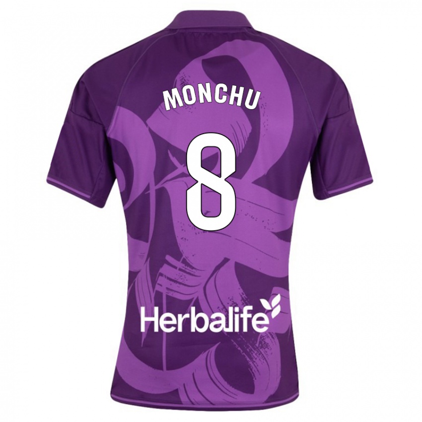 Niño Camiseta Monchu #8 Violeta 2ª Equipación 2023/24 La Camisa Argentina