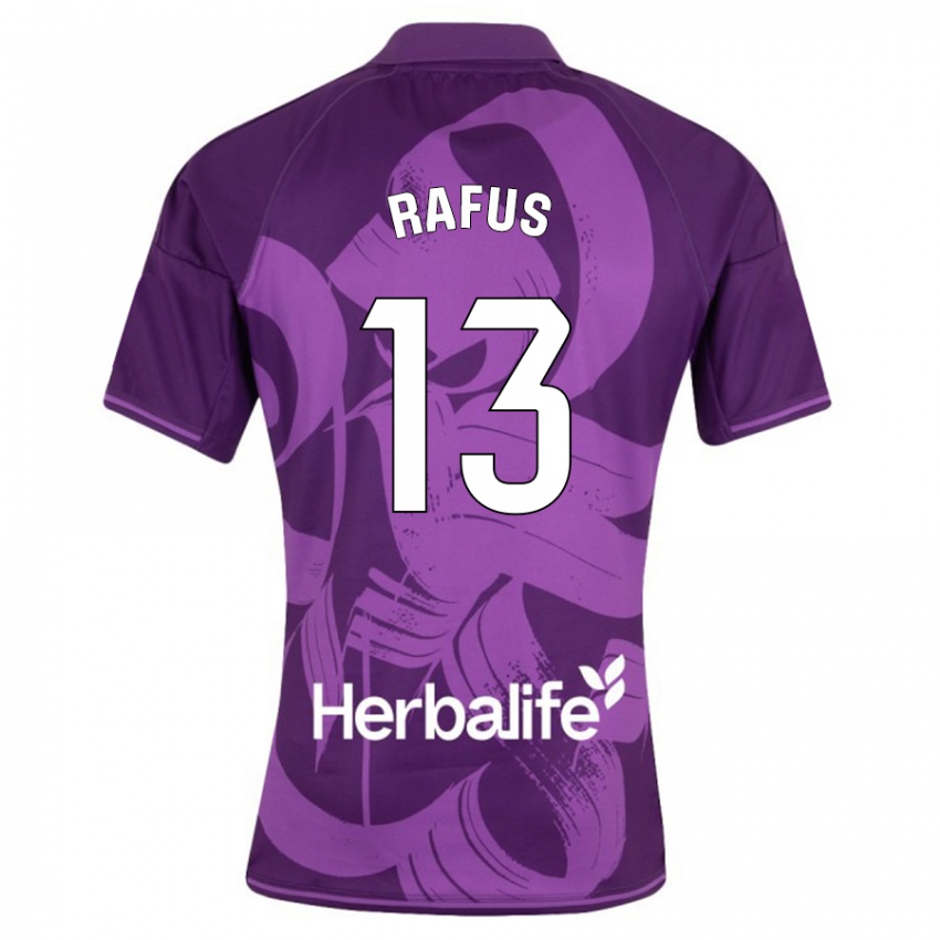 Niño Camiseta Arnau Rafus #13 Violeta 2ª Equipación 2023/24 La Camisa Argentina
