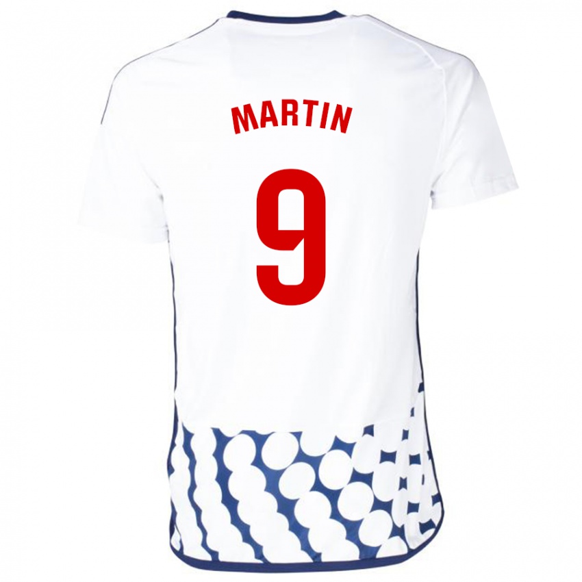 Niño Camiseta Carlos Martin #9 Blanco 2ª Equipación 2023/24 La Camisa Argentina