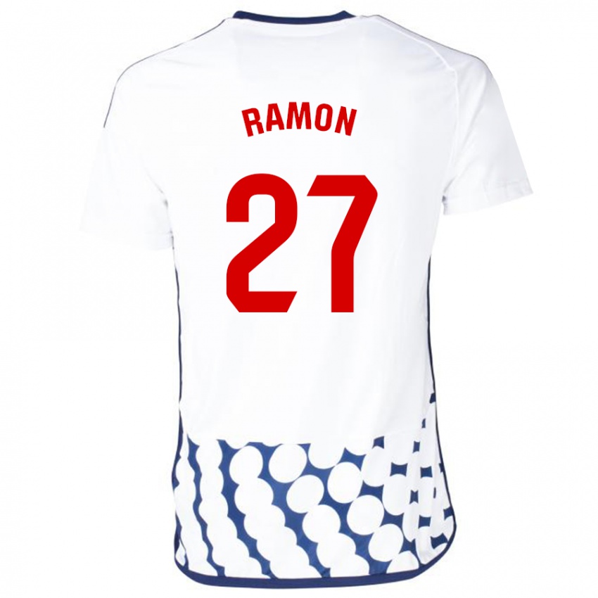 Niño Camiseta Pablo Ramón #27 Blanco 2ª Equipación 2023/24 La Camisa Argentina