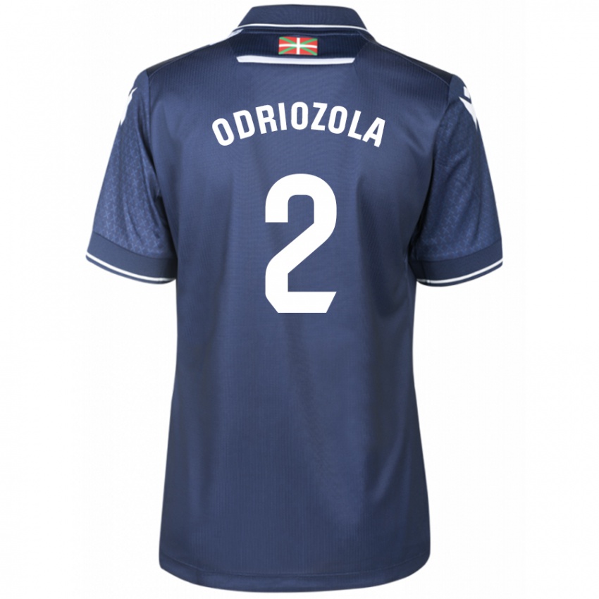 Niño Camiseta Alvaro Odriozola #2 Armada 2ª Equipación 2023/24 La Camisa Argentina