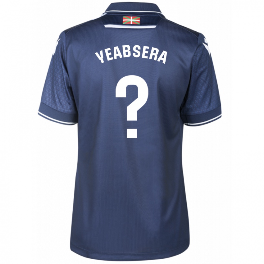 Niño Camiseta Jon Yeabsera #0 Armada 2ª Equipación 2023/24 La Camisa Argentina