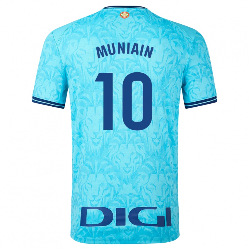 Niño Camiseta Iker Muniain #10 Cielo Azul 2ª Equipación 2023/24 La Camisa Argentina