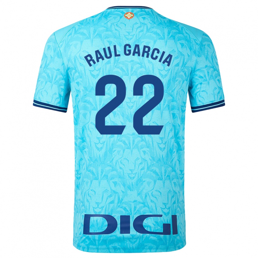 Niño Camiseta Raúl García #22 Cielo Azul 2ª Equipación 2023/24 La Camisa Argentina