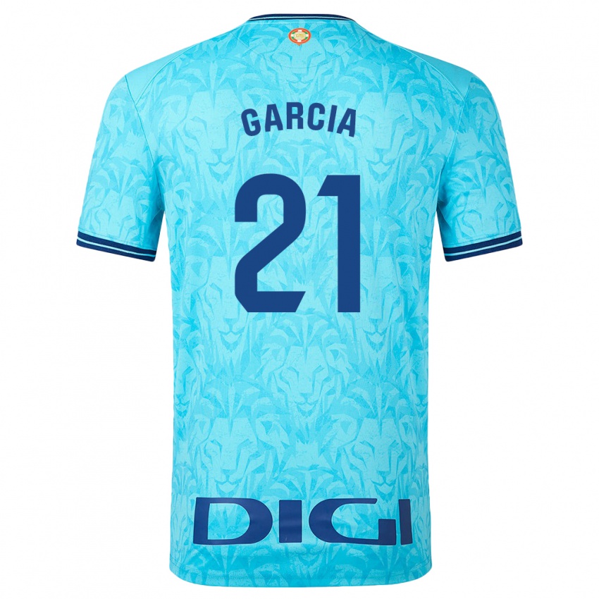 Niño Camiseta Beñat García #21 Cielo Azul 2ª Equipación 2023/24 La Camisa Argentina