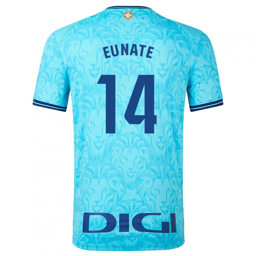 Niño Camiseta Eunate Arraiza Otazu #14 Cielo Azul 2ª Equipación 2023/24 La Camisa Argentina