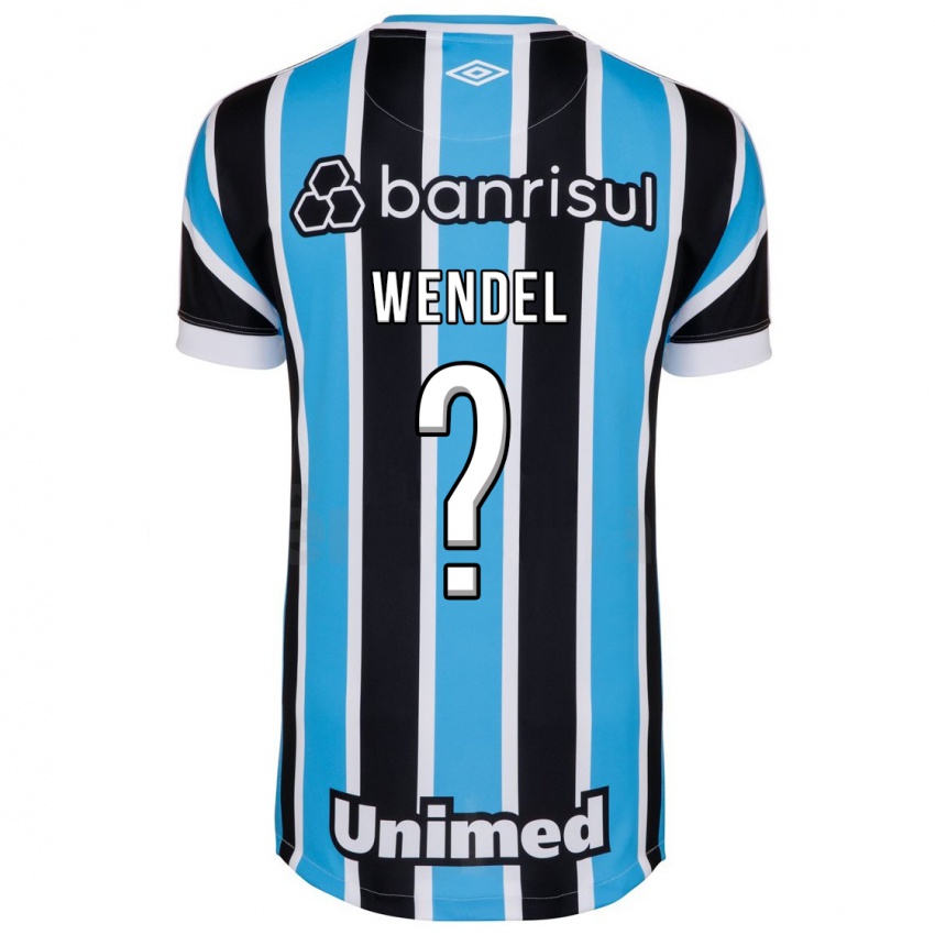 Hombre Camiseta Wendel #0 Azul 1ª Equipación 2023/24 La Camisa Argentina