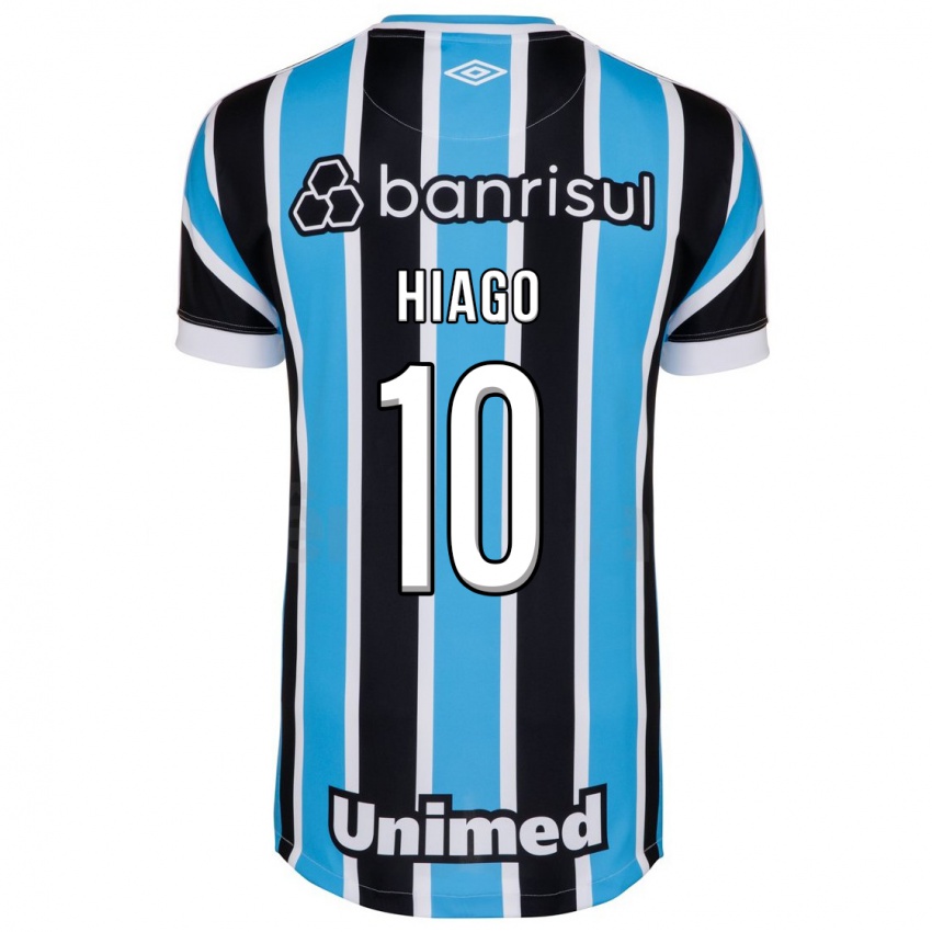 Hombre Camiseta Hiago #10 Azul 1ª Equipación 2023/24 La Camisa Argentina