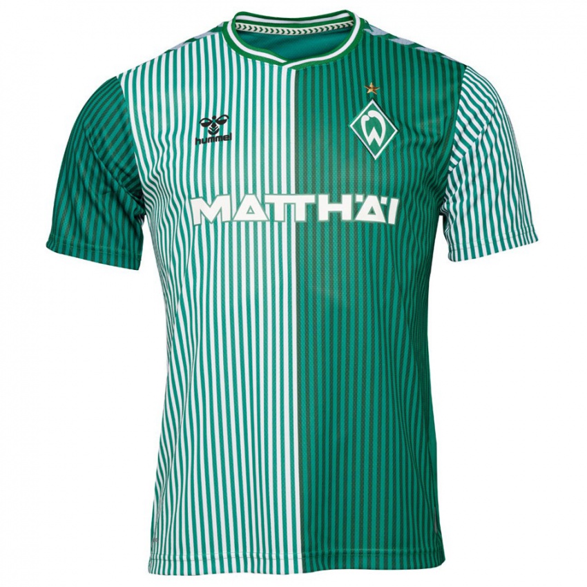 Hombre Camiseta Marco Friedl #32 Verde 1ª Equipación 2023/24 La Camisa Argentina