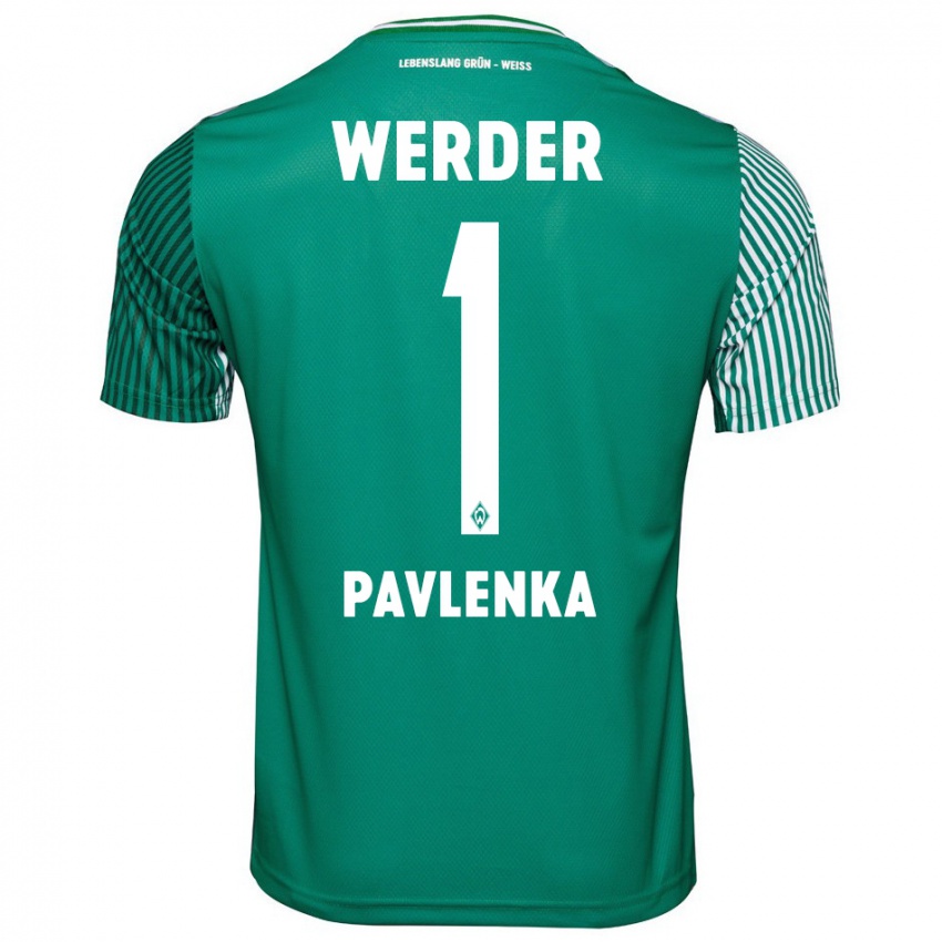 Hombre Camiseta Jiri Pavlenka #1 Verde 1ª Equipación 2023/24 La Camisa Argentina