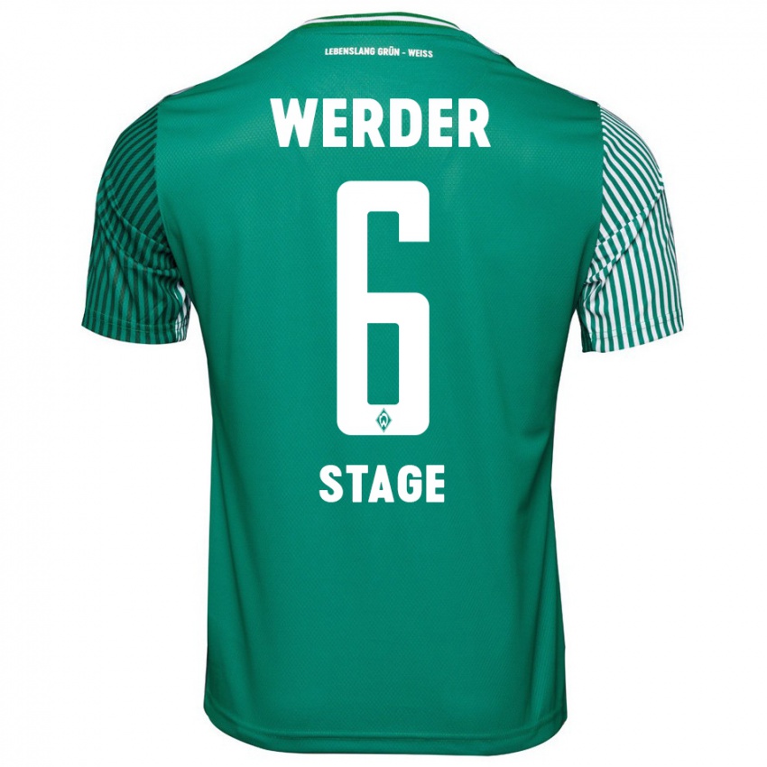 Hombre Camiseta Jens Stage #6 Verde 1ª Equipación 2023/24 La Camisa Argentina