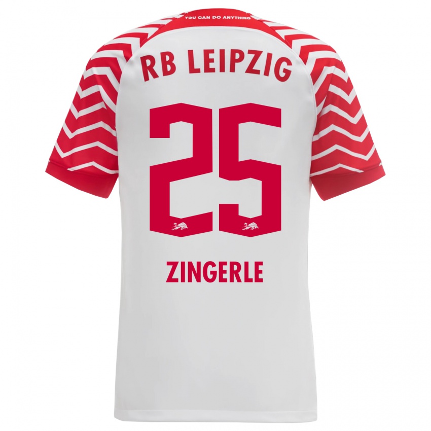 Hombre Camiseta Leopold Zingerle #25 Blanco 1ª Equipación 2023/24 La Camisa Argentina