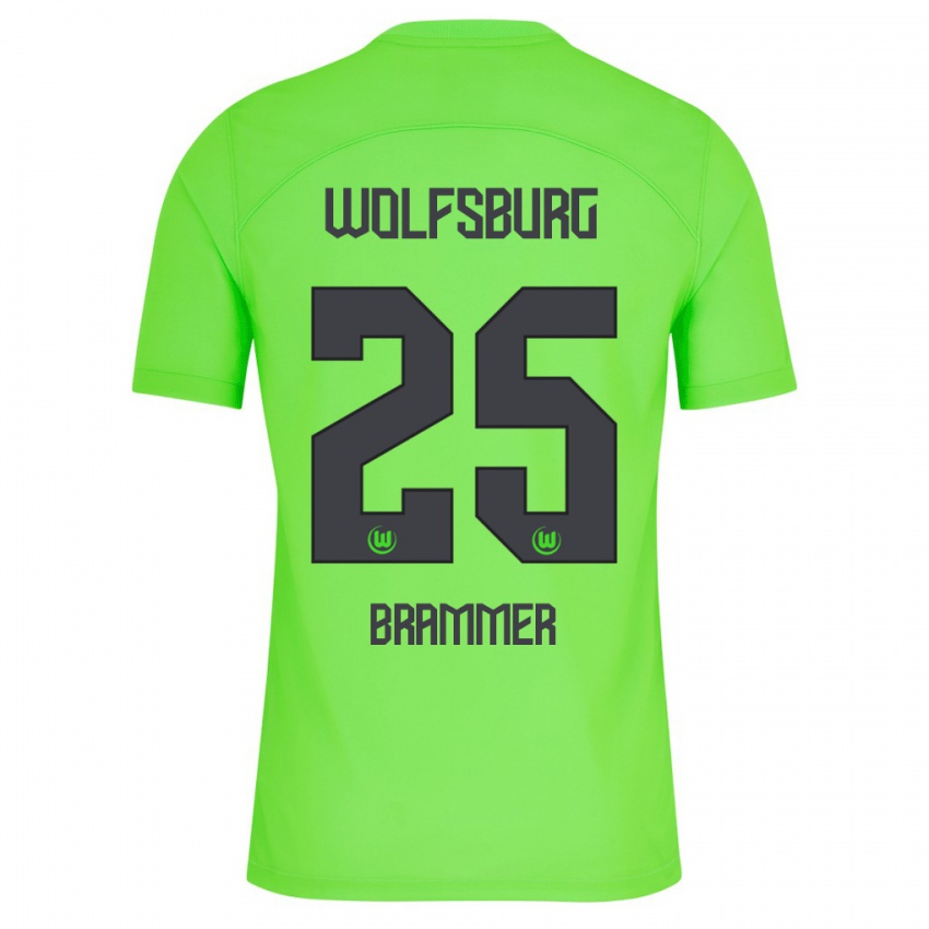 Hombre Camiseta Ole Brammer #25 Verde 1ª Equipación 2023/24 La Camisa Argentina