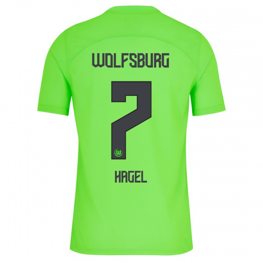 Hombre Camiseta Chantal Hagel #7 Verde 1ª Equipación 2023/24 La Camisa Argentina