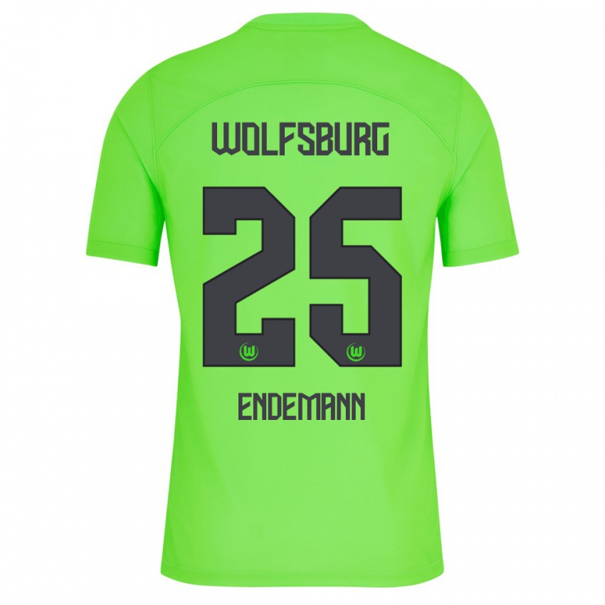 Hombre Camiseta Vivien Endemann #25 Verde 1ª Equipación 2023/24 La Camisa Argentina
