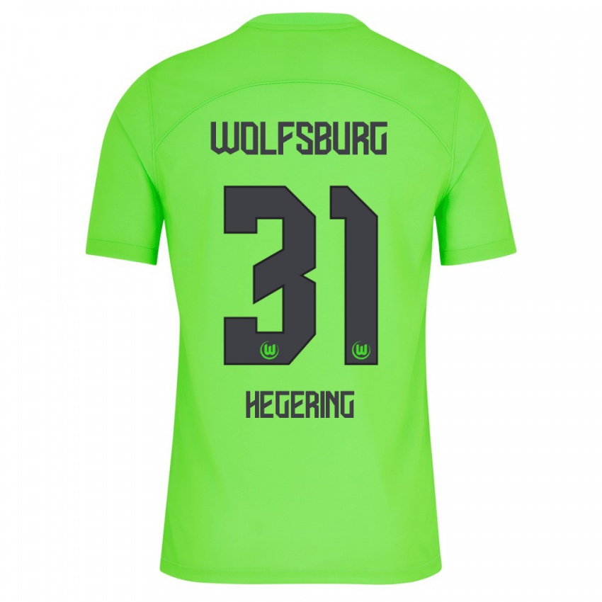 Hombre Camiseta Marina Hegering #31 Verde 1ª Equipación 2023/24 La Camisa Argentina