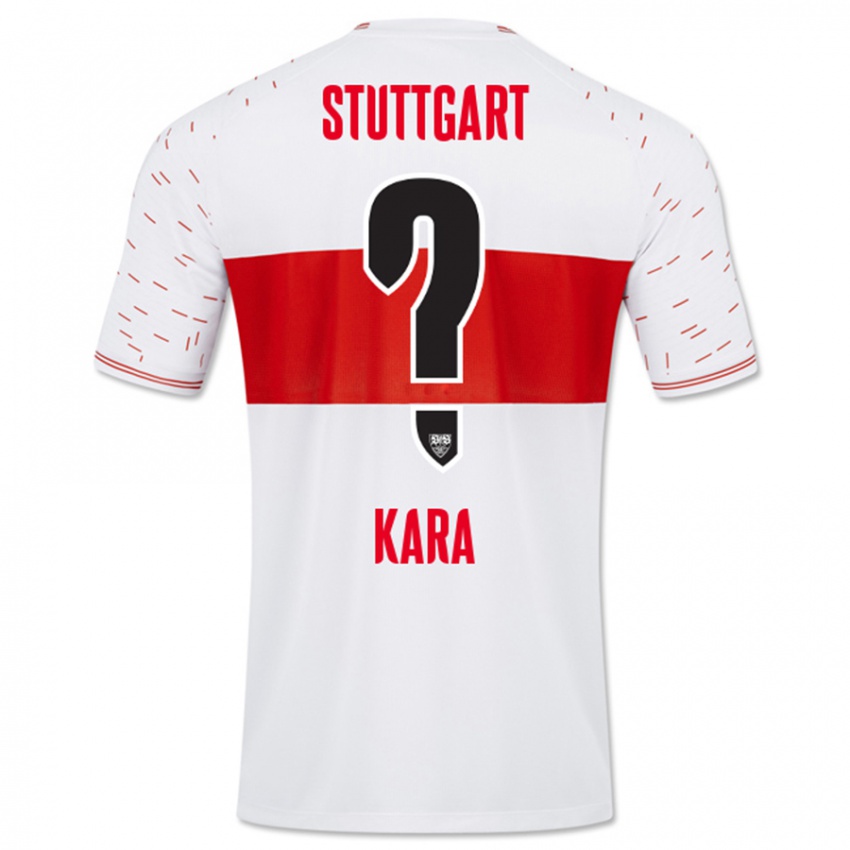 Hombre Camiseta Semih Kara #0 Blanco 1ª Equipación 2023/24 La Camisa Argentina