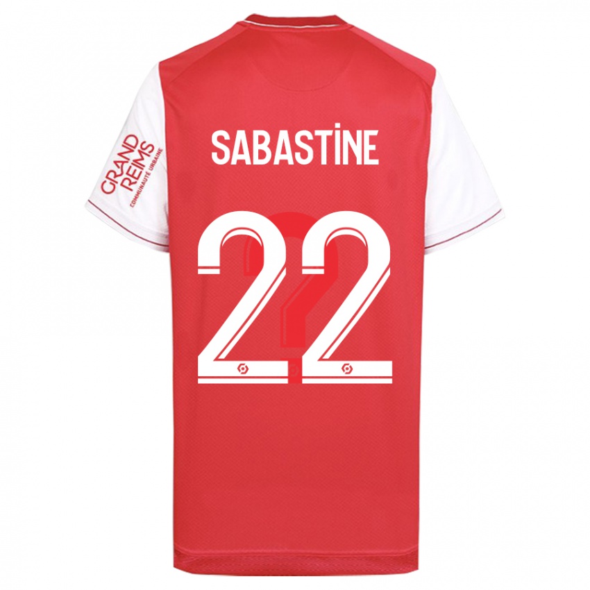 Hombre Camiseta Flourish Chioma Sabastine #22 Rojo 1ª Equipación 2023/24 La Camisa Argentina