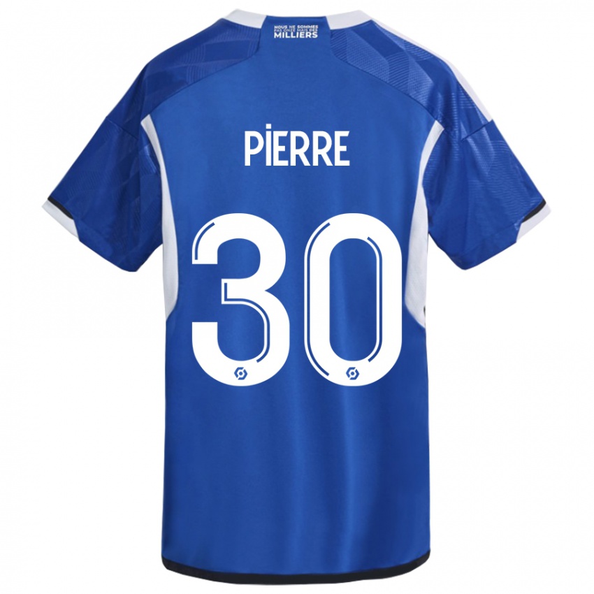 Hombre Camiseta Alexandre Pierre #30 Azul 1ª Equipación 2023/24 La Camisa Argentina